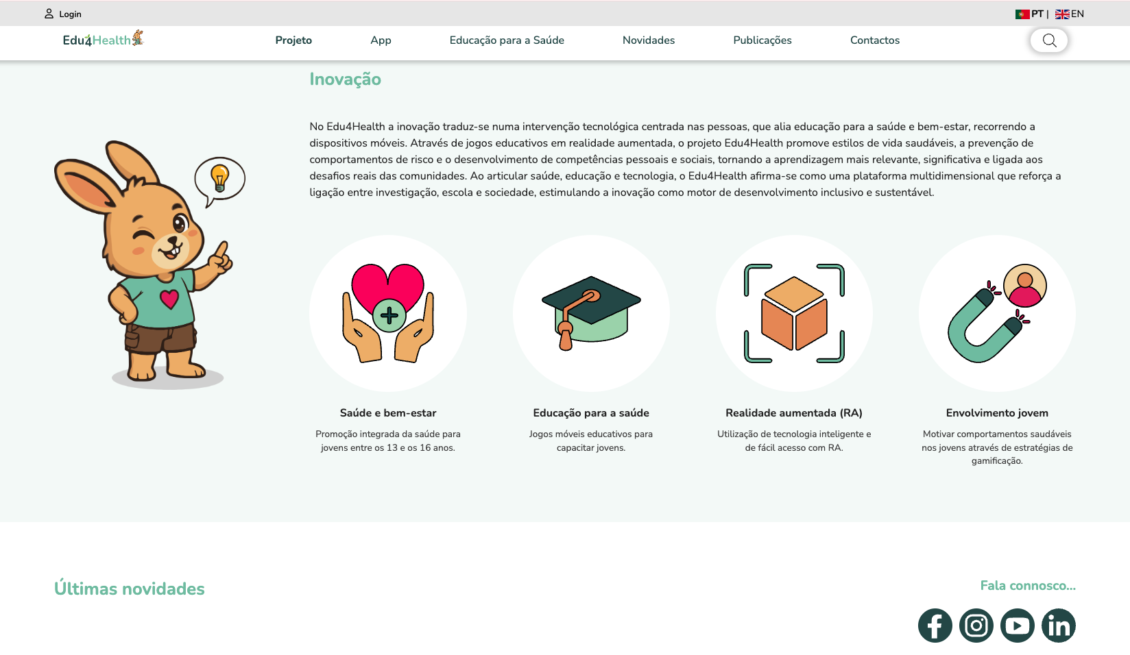 Edu4Health lança novo website e reforça presença digital