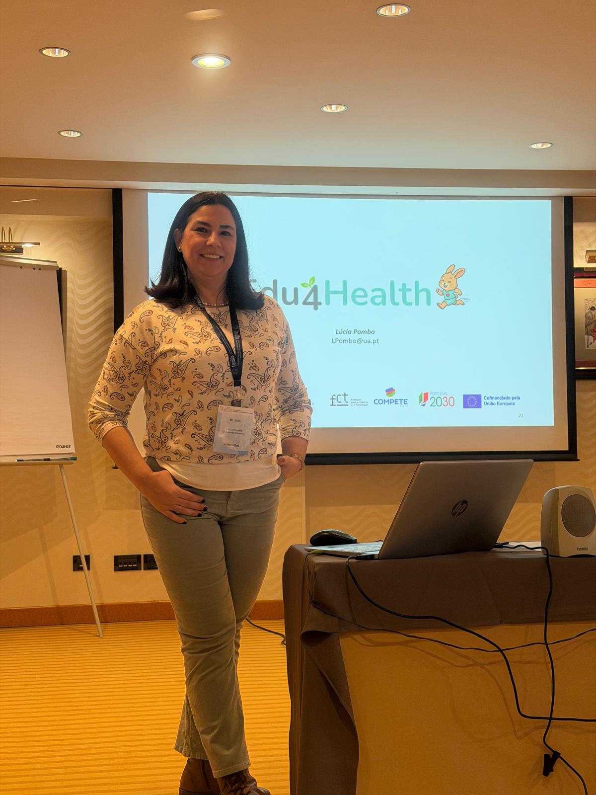 Edu4Health apresentado em conferência internacional sobre mobile learning